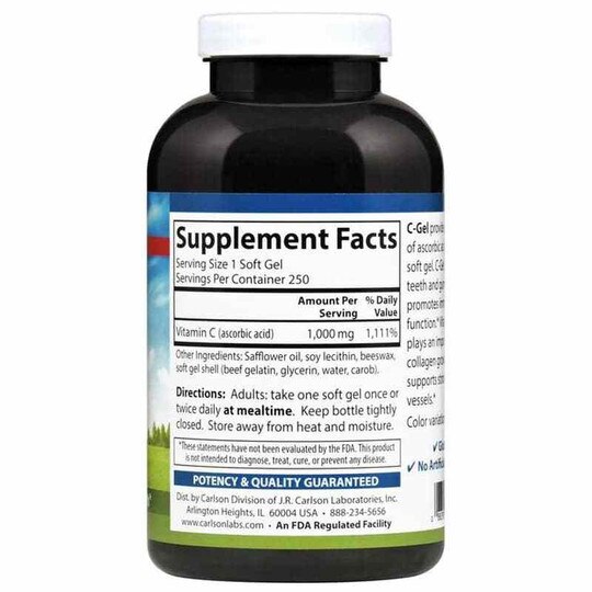 C-Gel 1000 Mg Vitamin C, CL
